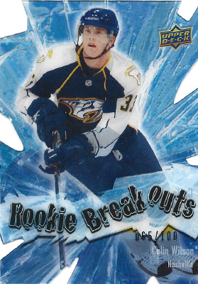 COLIN WILSON 2009-10 UPPER DECK - ROOKIE BREAKOUT No. RB7  -- devant