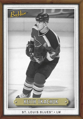 KEITH TKACHUK 2006-07 BEEHIVE - BLUE No. 13  -- devant