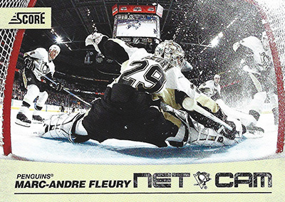 MARC-ANDRE FLEURY 2010-11 SCORE - NET CAM No. 8  -- devant